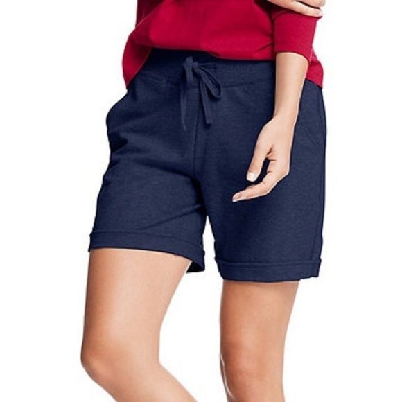 Style & Co. Pants - Style & Co Navy Blue Drawstring Shorts M NWT